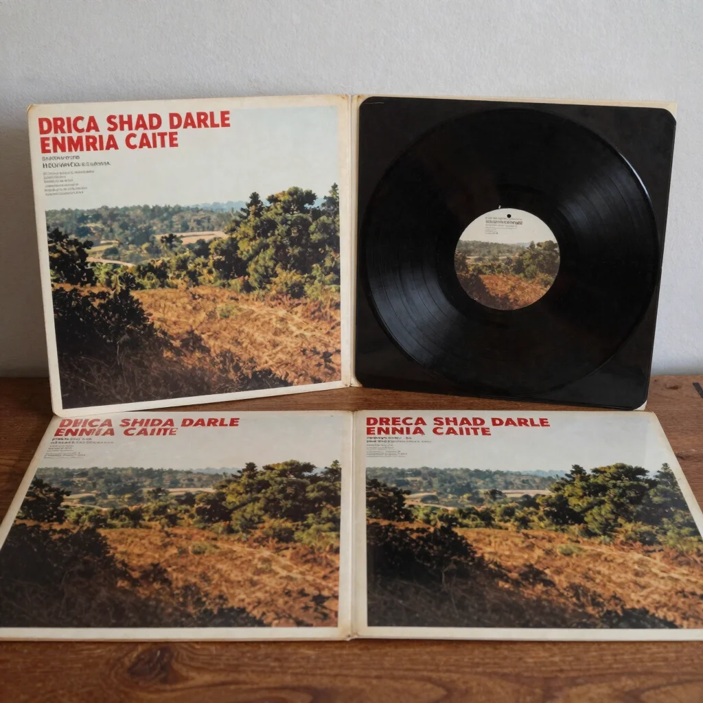 open gatefold vinyl sleeve showing inner artwork and typography,